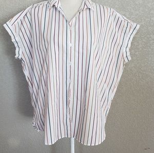Madewell button down short sleeve shirt